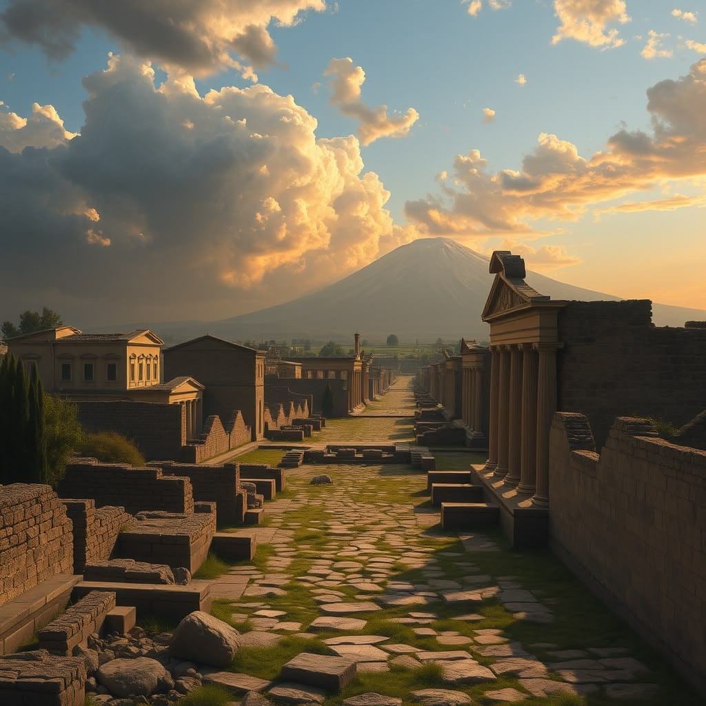 From Eruption to Erasure: The Fate of Pompeii