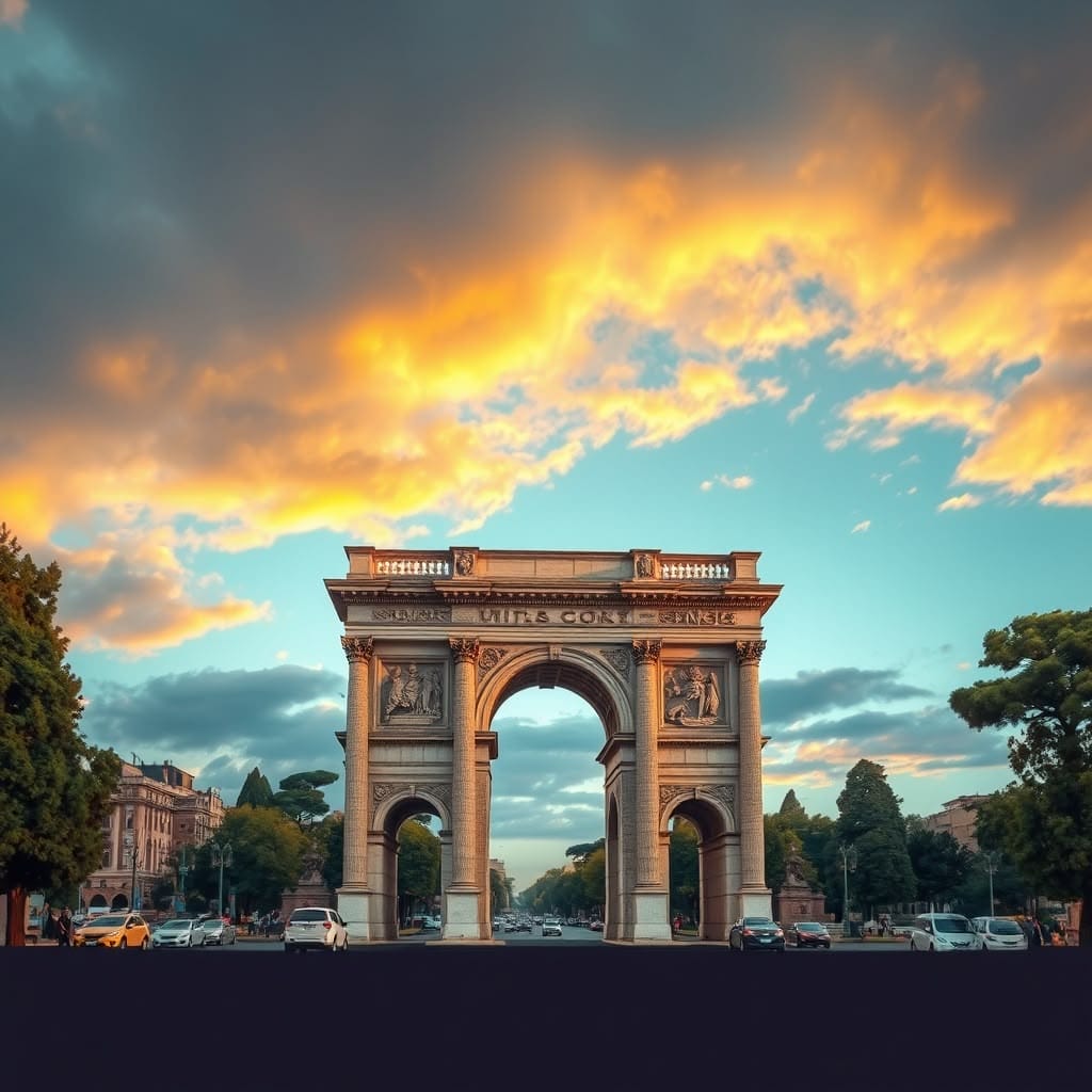 Triumphal Arches: Symbols of Power and Engineering Prowess