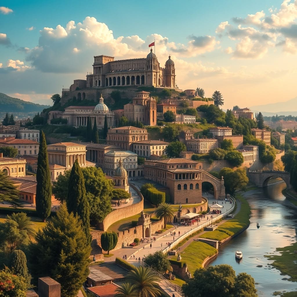 A Deep Dive into the Geography and Topography of Ancient Rome