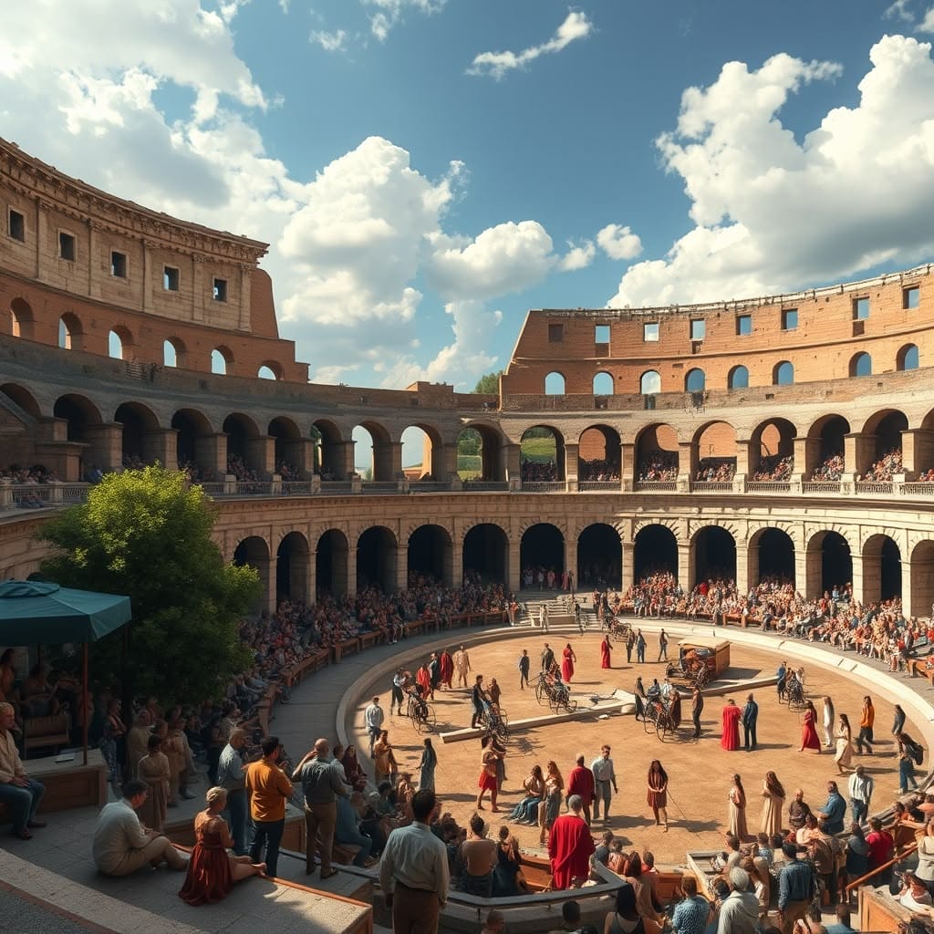 Public Entertainment: A Day at the Colosseum