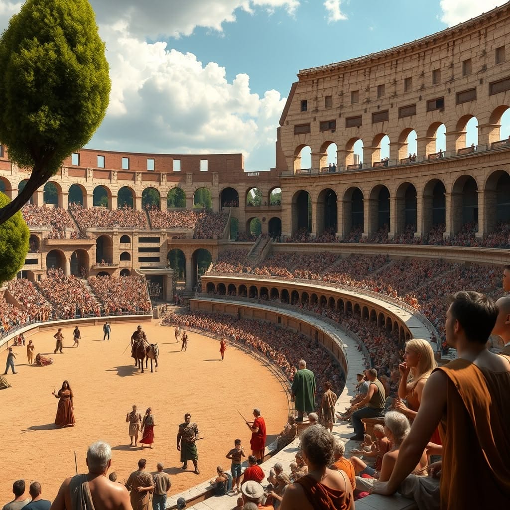 Public Entertainment: A Day at the Colosseum