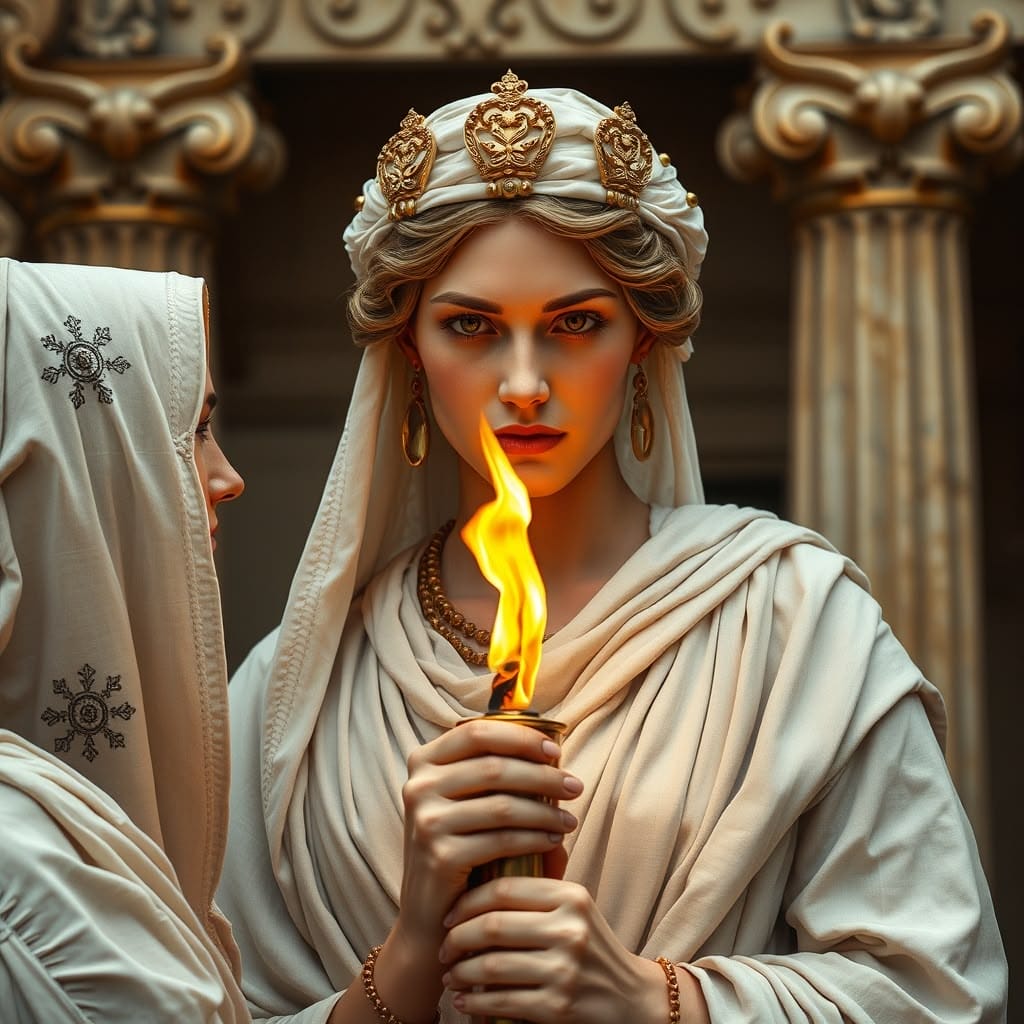 The Vestal Virgins: Guardians of Rome’s Sacred Flame