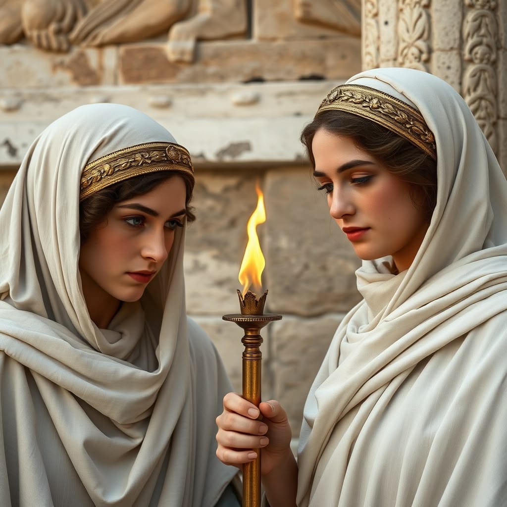 The Vestal Virgins: Guardians of Rome’s Sacred Flame