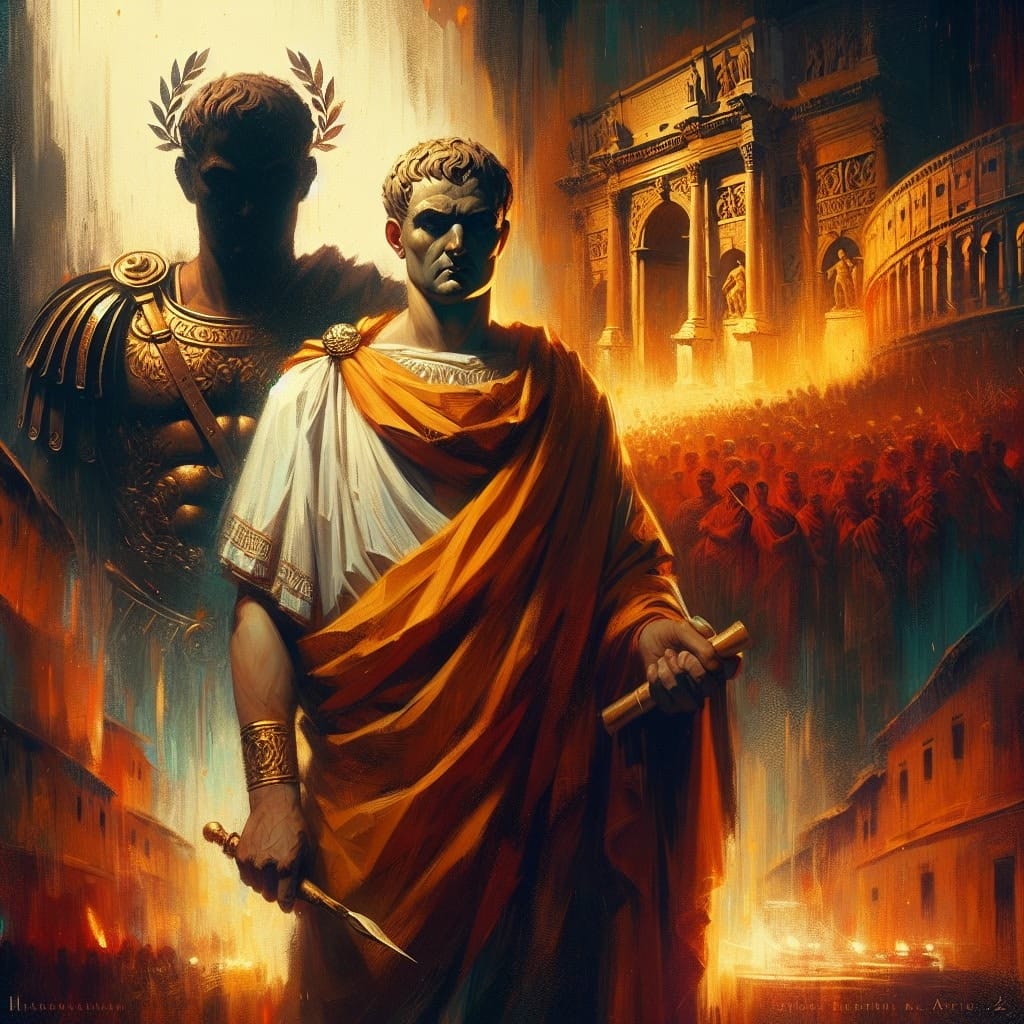 Cicero vs. Caesar: A Clash of Republican Ideals and Imperial Ambitions