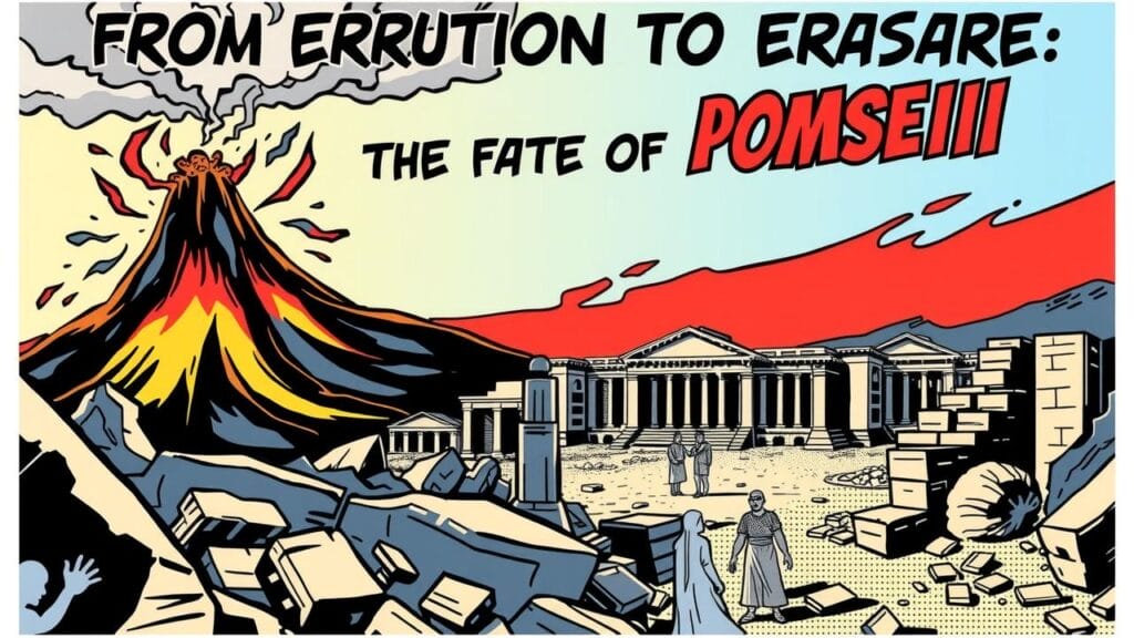 From Eruption to Erasure: The Fate of Pompeii